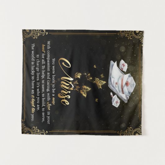 Persoonlijke brief aan mijn verpleegster wandkleed (Voorkant (horizontaal))