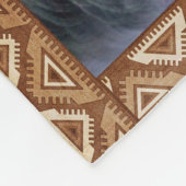 Persoonlijke brief aan mijn vrouw-liefde van echtg fleece deken (Hoek)