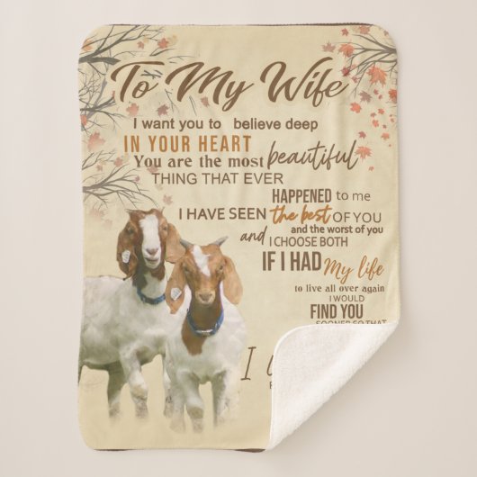 Persoonlijke brief aan mijn vrouw-liefde van echtg sherpa deken (Voorkant)