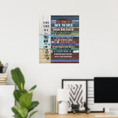 Persoonlijke brief aan mijn vrouw, poster (Thuiskantoor)
