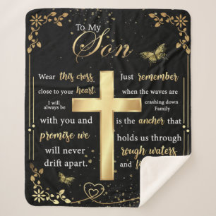 Persoonlijke brief aan mijn zoon sherpa deken