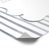 Persoonlijke brief aan vader herinneringsprint poster (Hoek)