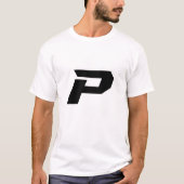 Persoonlijke brief P T-shirt (Voorkant)
