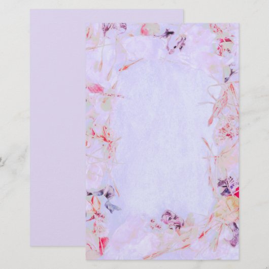 Persoonlijke brief schrijven notitie nemen van blo briefpapier (Voorkant / Achterkant)