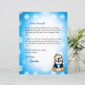 Persoonlijke brief van de Kerstman (Staand voorkant)