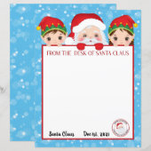 Persoonlijke brief van de Kerstman (Voorkant / Achterkant)