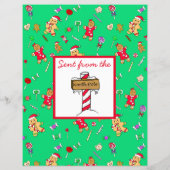 Persoonlijke brief van de Kerstman (Achterkant)