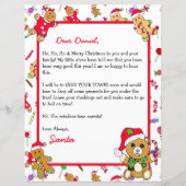 Persoonlijke brief van de Kerstman (Voorkant)