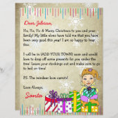 Persoonlijke brief van de Kerstman (Voorkant / Achterkant)