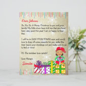 Persoonlijke brief van de Kerstman (Staand voorkant)