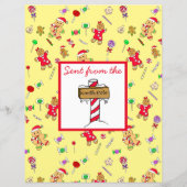 Persoonlijke brief van de Kerstman (Achterkant)