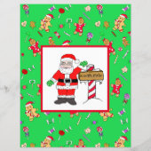 Persoonlijke brief van de Kerstman (Achterkant)