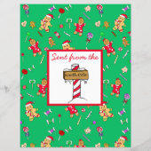 Persoonlijke brief van de Kerstman (Achterkant)