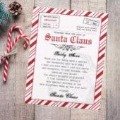 Persoonlijke brief van de Kerstman