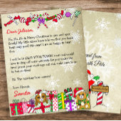 Persoonlijke brief van de Kerstman