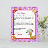 Persoonlijke brief van de Kerstman (Staand voorkant)