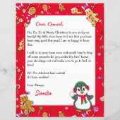 Persoonlijke brief van de Kerstman (Voorkant)