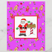 Persoonlijke brief van de Kerstman (Achterkant)