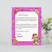 Persoonlijke brief van de Kerstman (Staand voorkant)