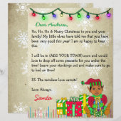 Persoonlijke brief van de Kerstman (Voorkant / Achterkant)