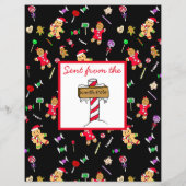 Persoonlijke brief van de Kerstman (Achterkant)