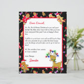 Persoonlijke brief van de Kerstman (Staand voorkant)