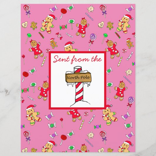 Persoonlijke brief van de Kerstman (Achterkant)