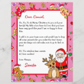 Persoonlijke brief van de Kerstman (Voorkant)