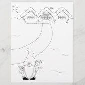 Persoonlijke brief van de Kerstman aan kinderen (Achterkant)