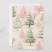 Persoonlijke brief van de Kerstman Kaart (Achterkant)