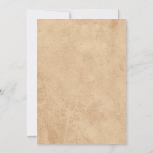 Persoonlijke brief van de Kerstman Kaart (Achterkant)