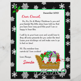 Persoonlijke brief van de Kerstman voor kinderen
