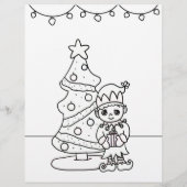 Persoonlijke brief van de Kerstman voor kinderen (Achterkant)