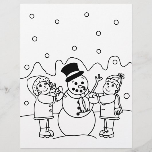 Persoonlijke brief van de Kerstman voor kinderen (Achterkant)