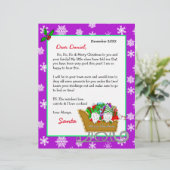 Persoonlijke brief van de Kerstman voor kinderen (Staand voorkant)