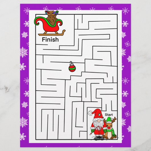 Persoonlijke brief van de Kerstman voor kinderen (Achterkant)