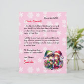 Persoonlijke brief van de Kerstman voor kinderen (Staand voorkant)