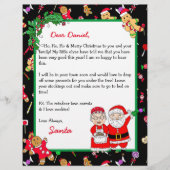 Persoonlijke brief van de Kerstman voor kinderen (Voorkant)