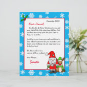 Persoonlijke brief van de Kerstman voor kinderen (Staand voorkant)
