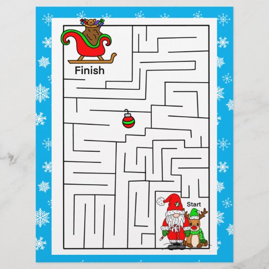 Persoonlijke brief van de Kerstman voor kinderen (Achterkant)