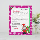 Persoonlijke brief van de Kerstman voor kinderen (Staand voorkant)
