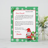 Persoonlijke brief van de Kerstman voor kinderen (Staand voorkant)