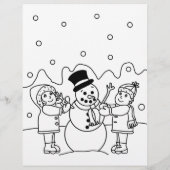 Persoonlijke brief van de Kerstman voor kinderen (Achterkant)