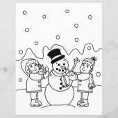 Persoonlijke brief van de Kerstman voor kinderen (Achterkant)