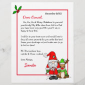 Persoonlijke brief van de Kerstman voor kinderen (Voorkant)