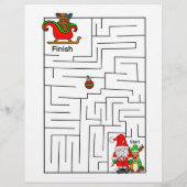 Persoonlijke brief van de Kerstman voor kinderen (Achterkant)