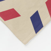 Persoonlijke brief van mama aan mijn zoon. fleece deken (Hoek)