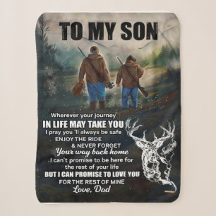 Persoonlijke brief van pa Blanket aan mijn zoon. Sherpa Deken