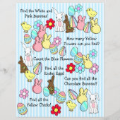 Persoonlijke brief van paasbunny 2 Sided (Achterkant)