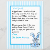 Persoonlijke brief van paasbunny 2 Sided (Voorkant)